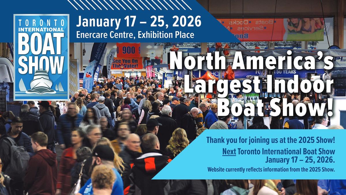 Toronto International Boat Show, 16 January | Event in Toronto | AllEvents
