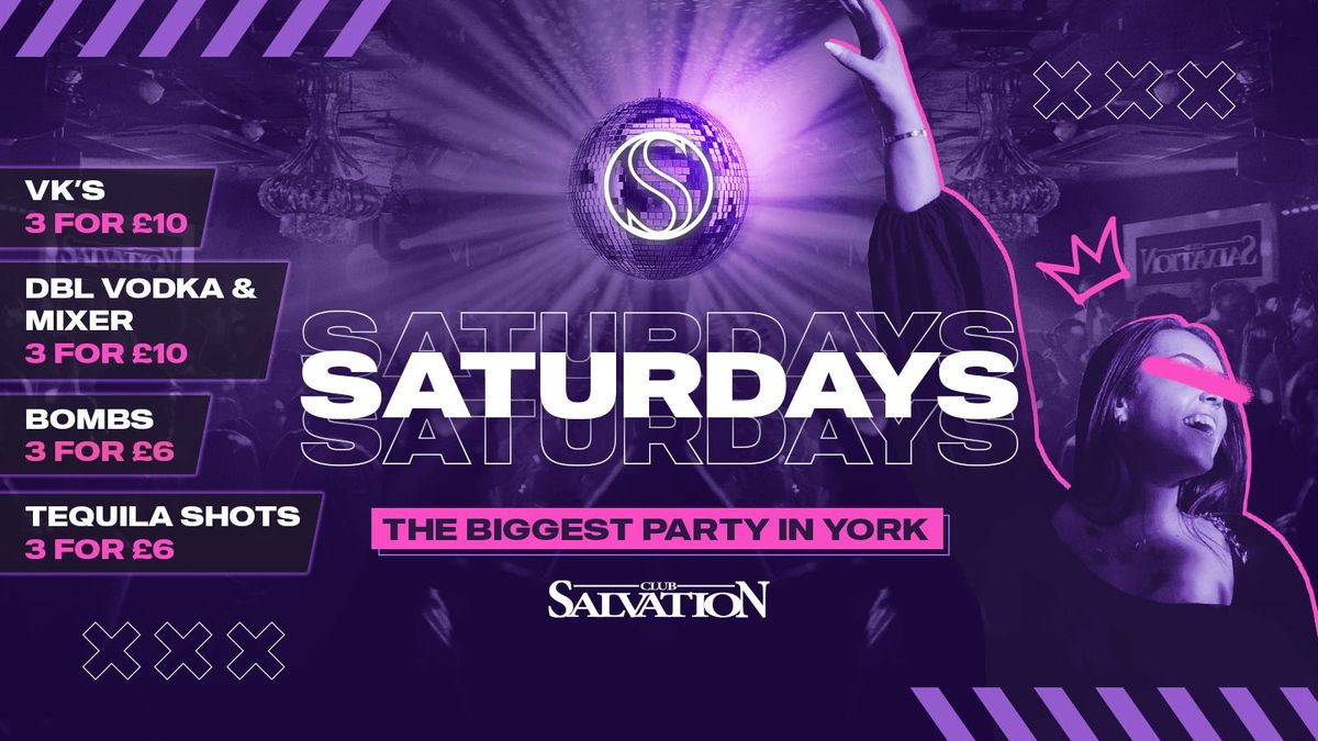 SALVATION SATURDAYS: Bank Holiday Special, 24 May | Event in York | AllEvents
