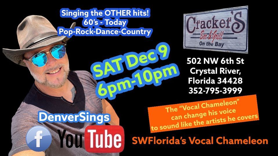 DenverSings Crackers Bar and Grill (Crystal River), Cracker's Bar