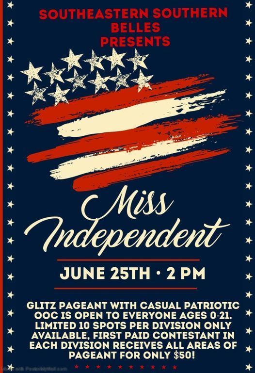 2022 MISS INDEPENDENT, Elba Elementary School , June 25 2022 AllEvents.in