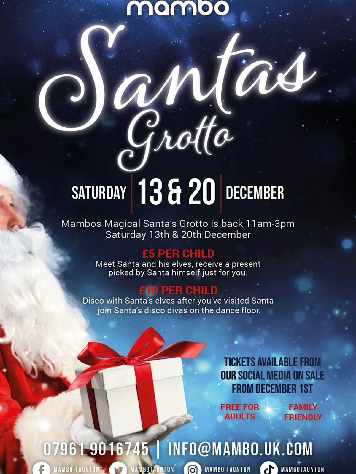 Santas Grotto, 13 December | Event in Taunton | AllEvents