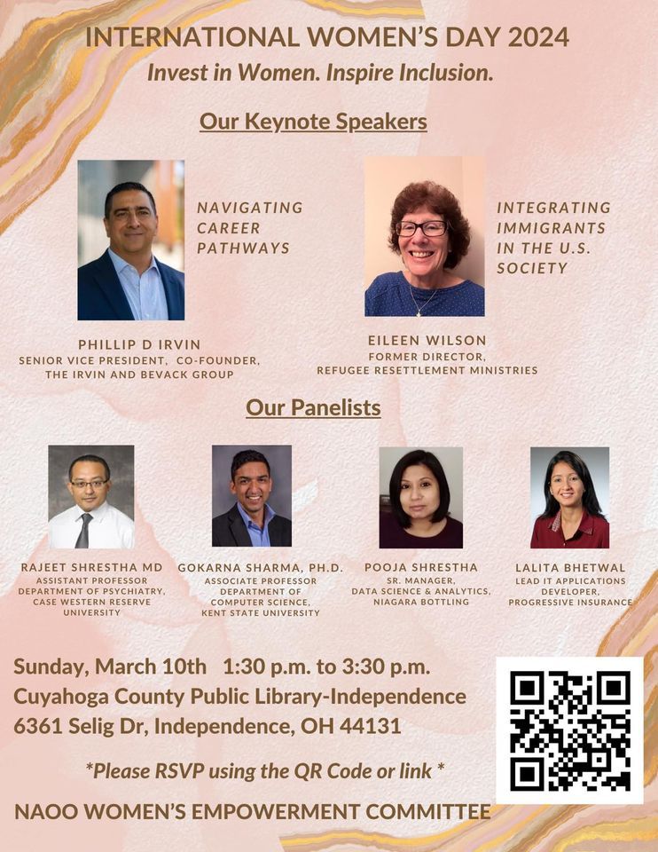 International Women`s Day 2025 InspireInclusion., Cuyahoga County