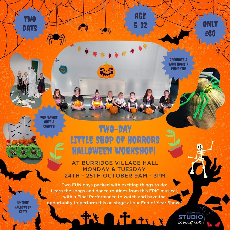 Halloween &quot;Little Shop of Horrors&quot; Dance Burridge Village