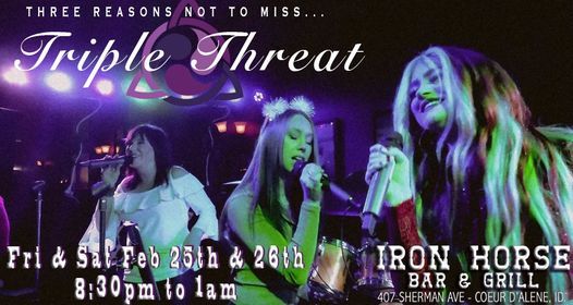 Coeur D Alene Christmas 2022 Concerts Iron Horse Bar & Grill, Cda, Iron Horse Coeur D'alene, Rathdrum, February  25 2022 | Allevents.in