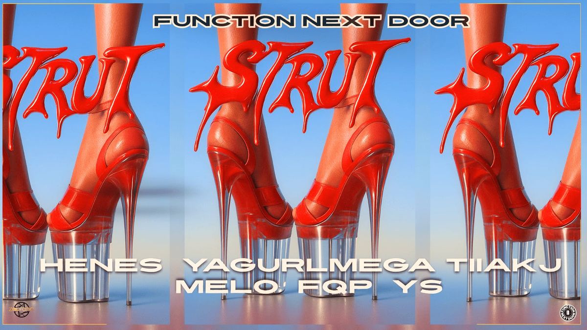 FUNCTION NEXT DOOR : VOL 20 | STRUT, 29 August | Event in London | AllEvents