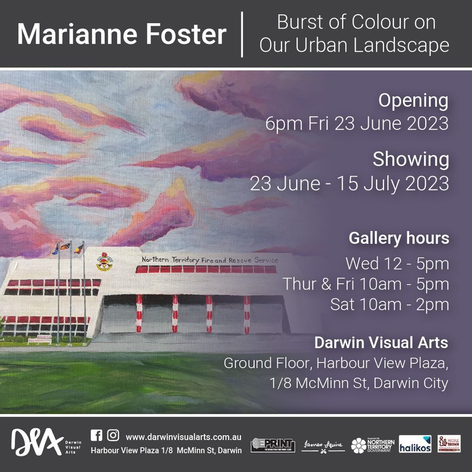 OPENING Burst of Colour on Our Urban Landscape Marianne Foster