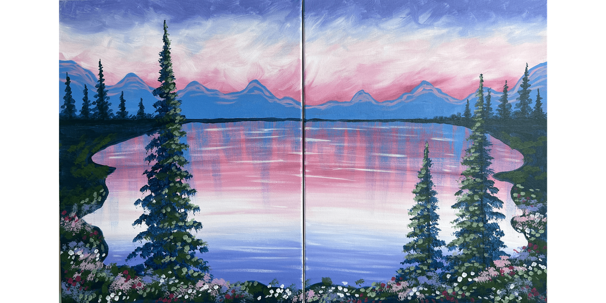 Lavender Lagoon Date Night - Paint and Sip in Cincinnati | Classpop!™, 3 January | Event in West Chester