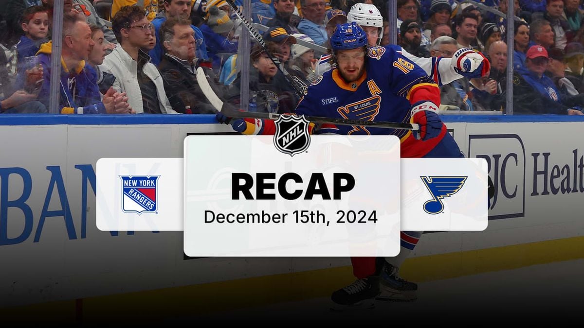 New York Rangers at St. Louis Blues at Enterprise Center, 18 December | Event in St. Louis | AllEvents