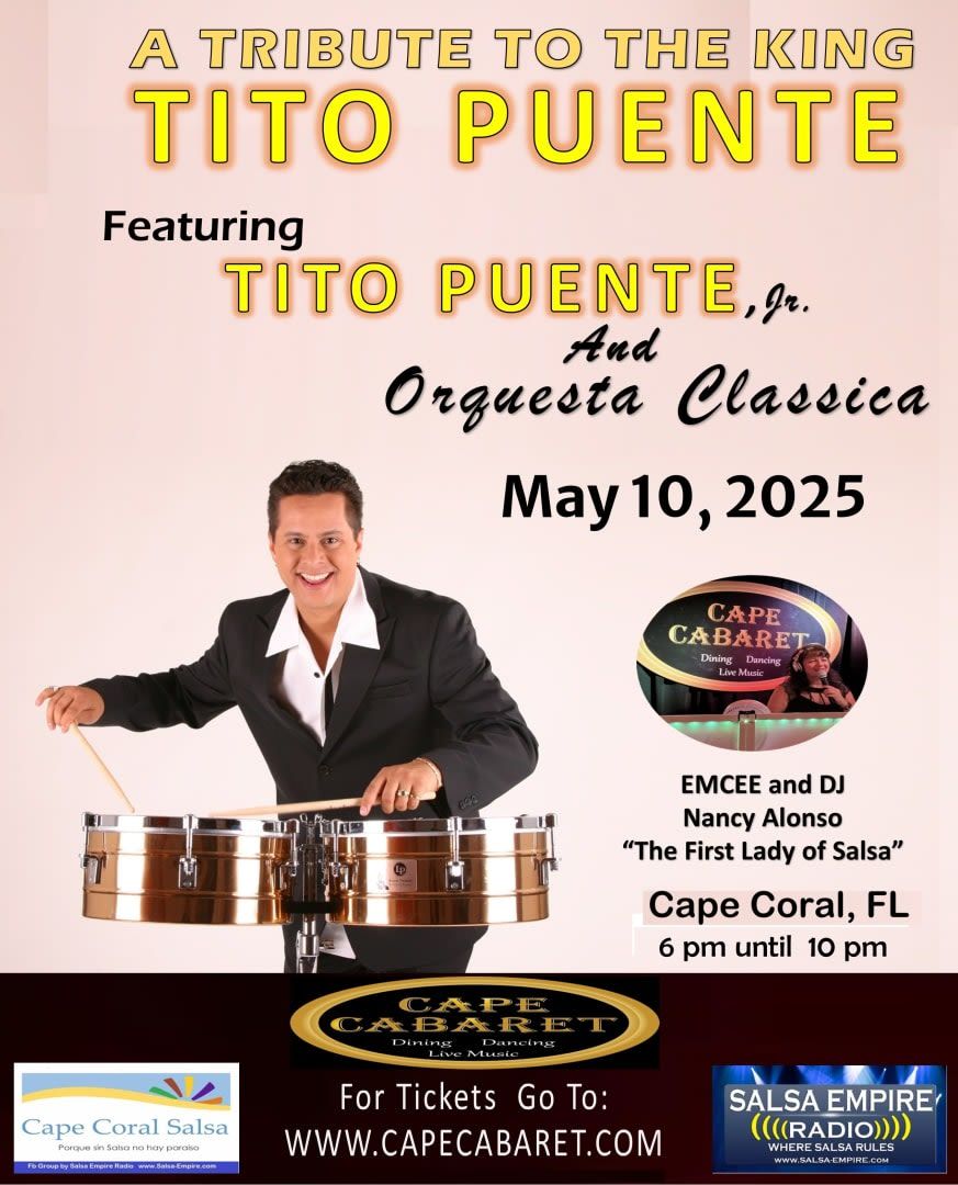 Tito Puente Jr., 31 May | Event in Portsmouth | AllEvents