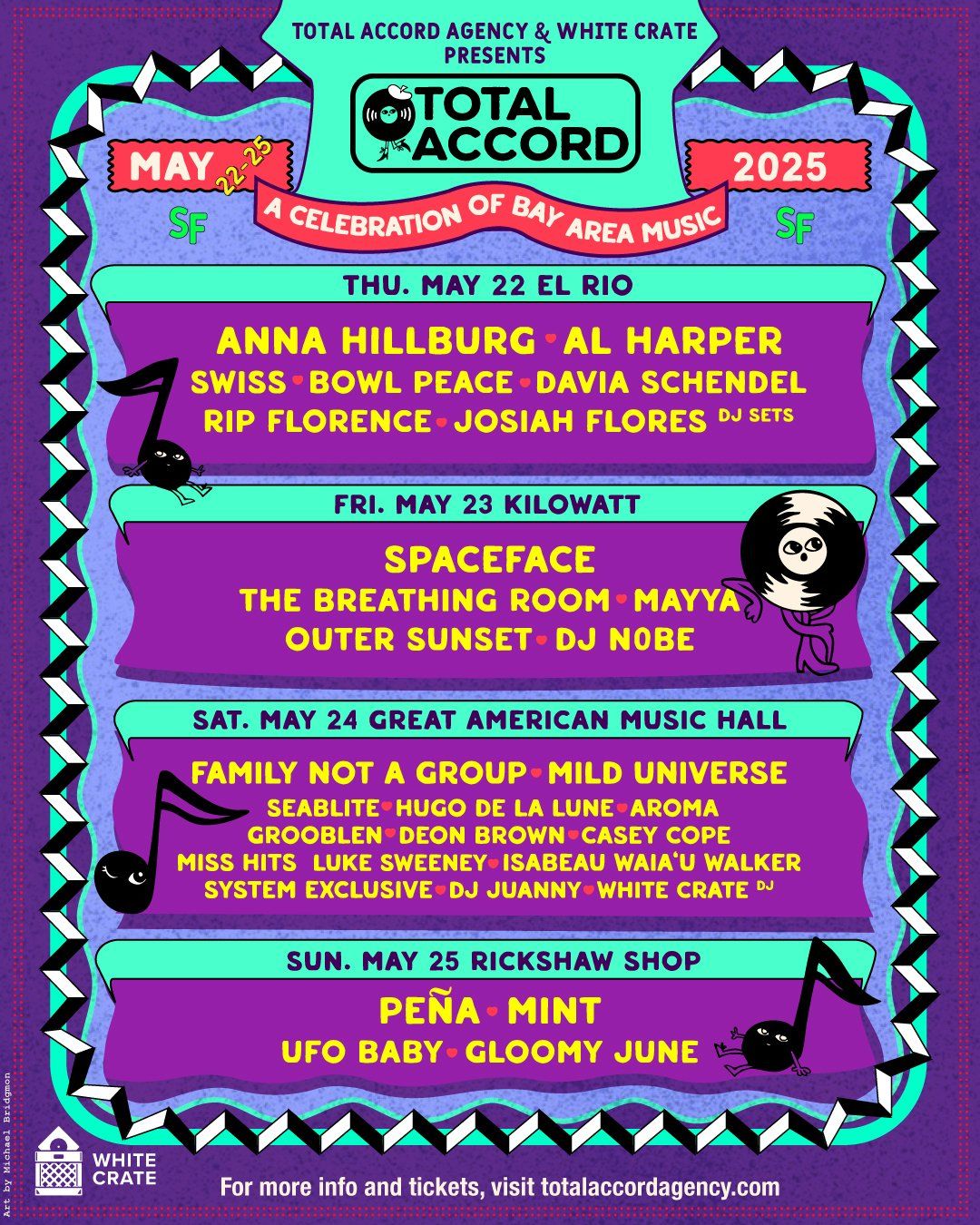 2025 Total Accord at Great American Music Hall, 24 May | Event in San Francisco | AllEvents
