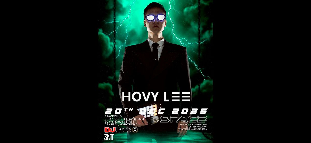 12月20號 Mashup #1 Hovy Lee 李麥誠 @ Space Club, 20 December | Event in Hong Kong | AllEvents