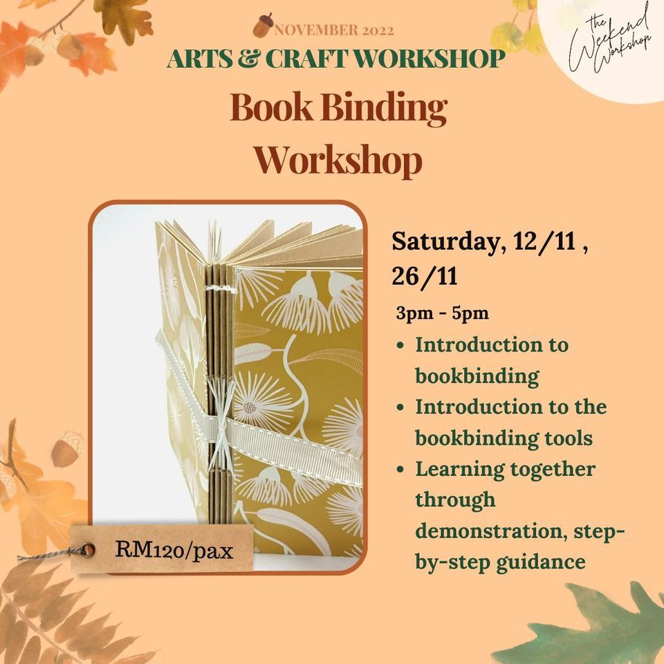 Bookbinding Chain Stitch & Kettle Stitch, The Weekend