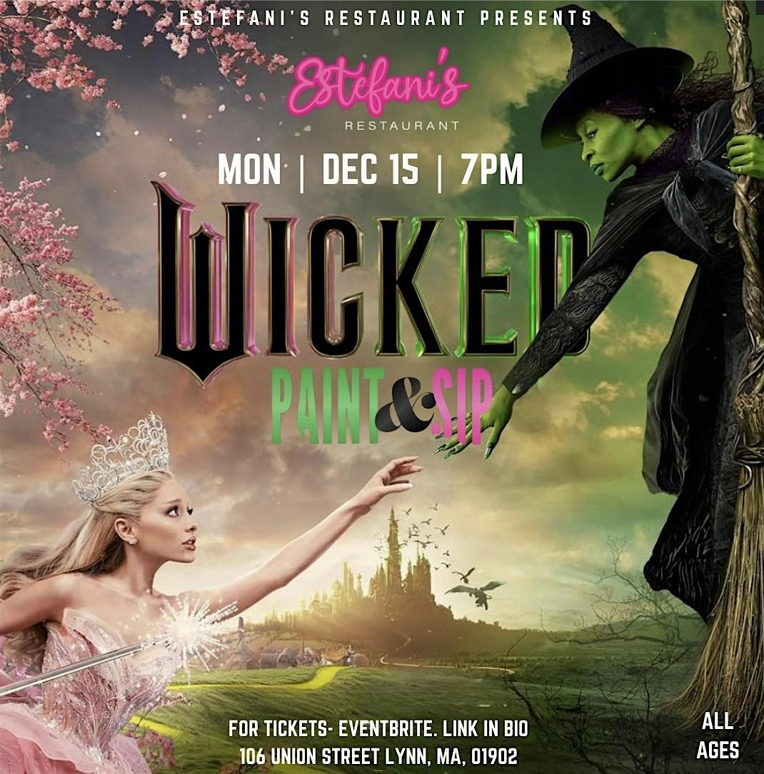 Wicked Sip and Paint, 15 December | Event in Lynn | AllEvents