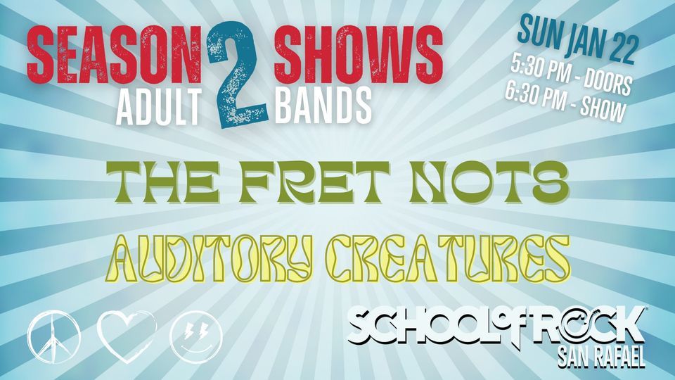 Season 2 Show Evening Adult Bands, Sweetwater Music Hall, Mill