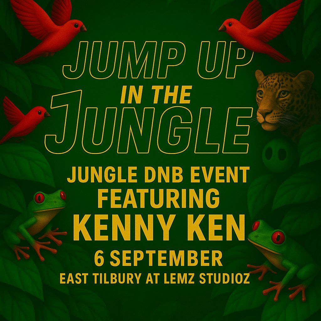 Jump up in the Jungle, 6 September | Event in Gravesend | AllEvents