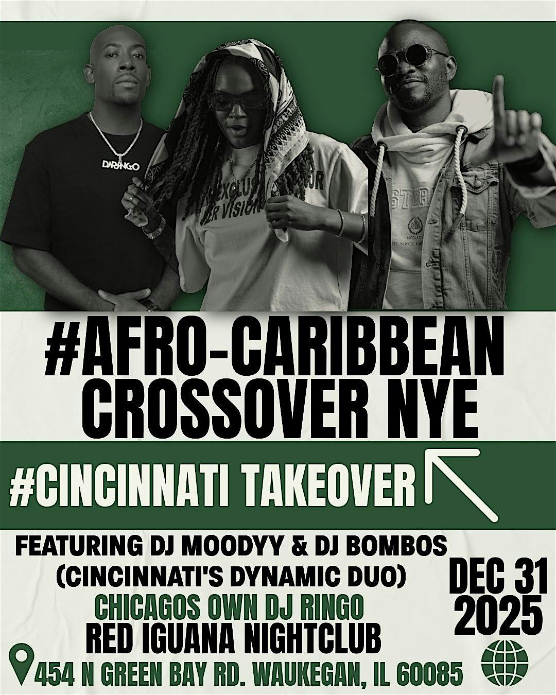 AfroCaribbean NYE Crossover, 31 December | Event in Waukegan | AllEvents