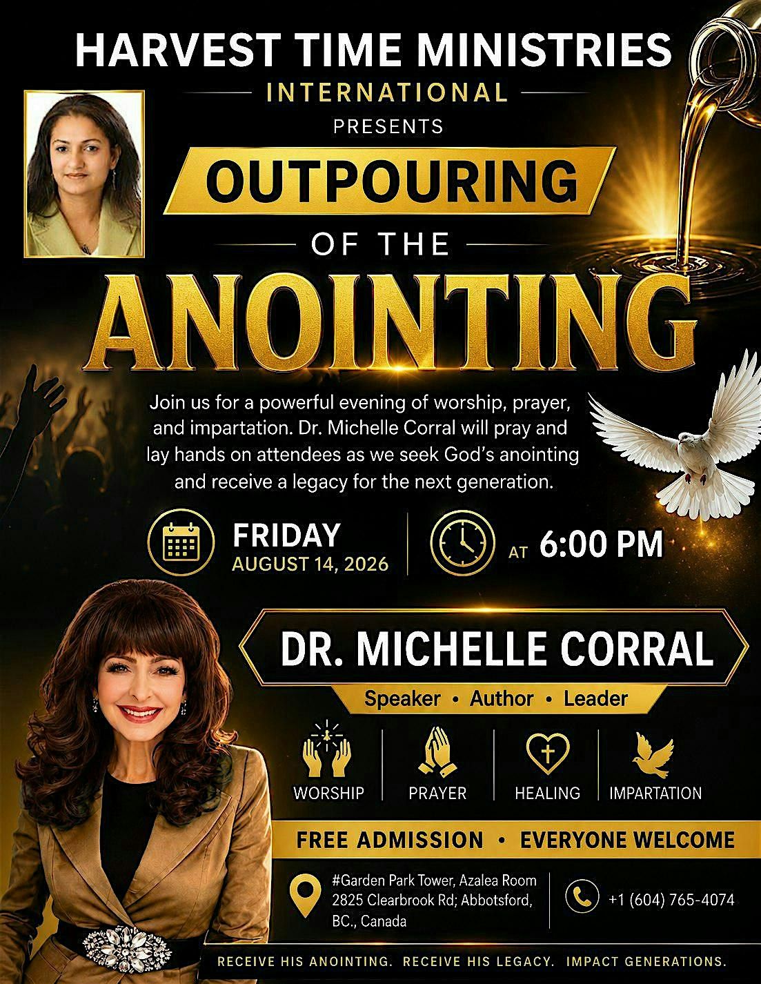 Out Pouring of the Anointing
