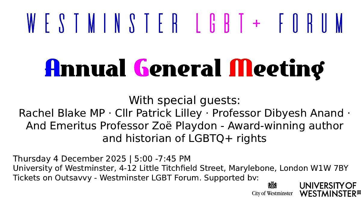 Annual General Meeting & Panel Discussion 2025, 4 December | Event in London | AllEvents