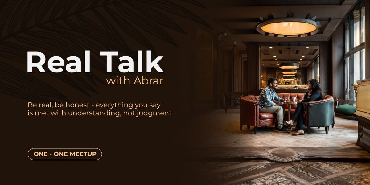 Real Talk with Abrar | Event in Bangalore | AllEvents