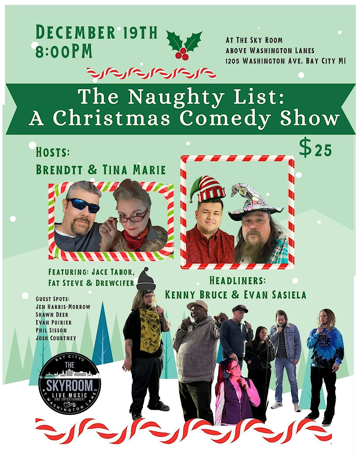 The Naughty List: A Christmas Comedy Show, 19 December | Event in Bay City | AllEvents