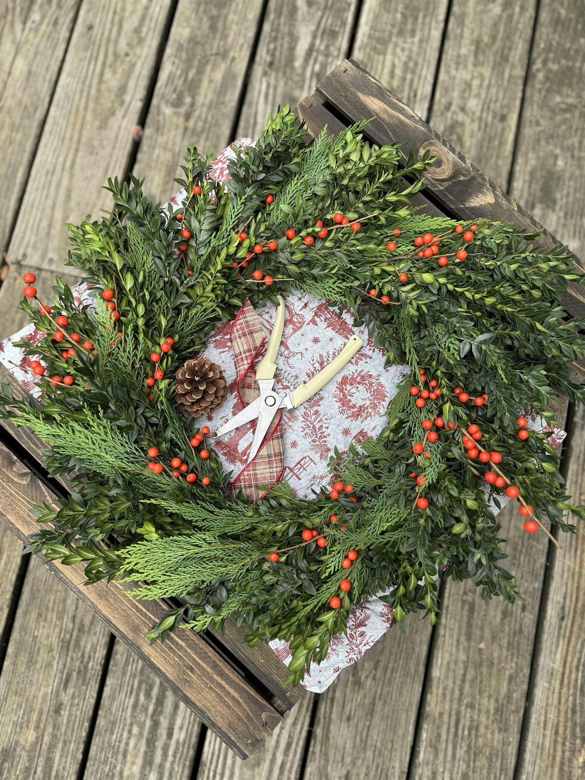 Evergreen Wreath Workshop (Second Date Added!), 7 December | Event in York | AllEvents