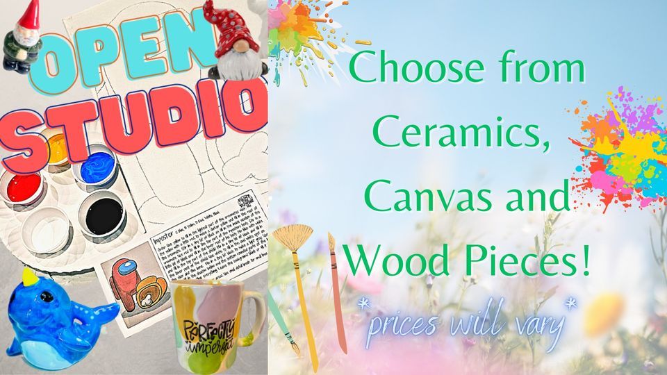 Open Studio at Harry and Rock, Paint the Towne LLC, Wichita, March 10