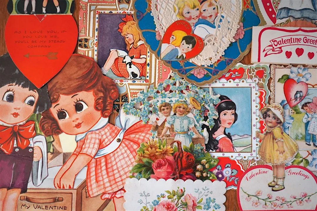 Vintage Valentines Day Card Making