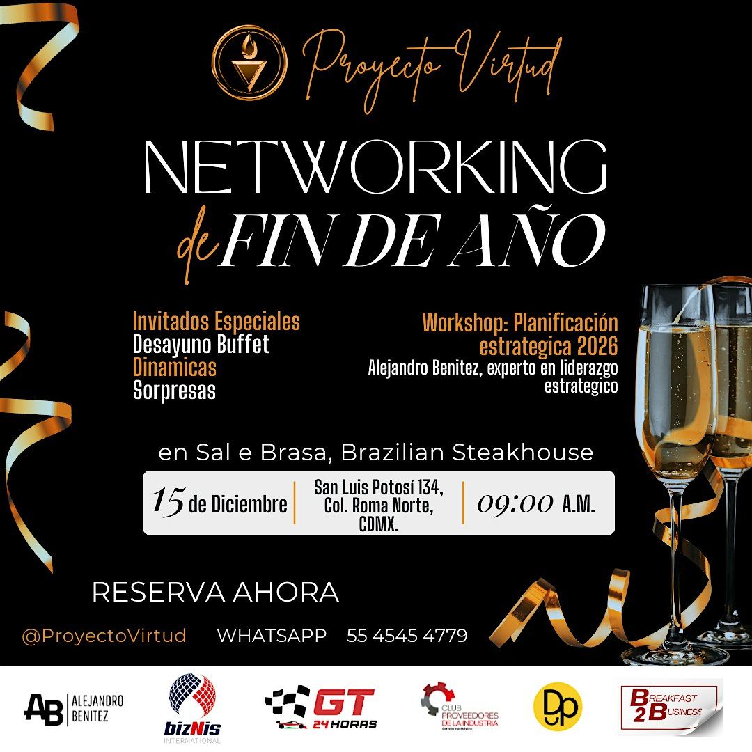 Networking de Fin de Año, 15 December | Event in Ciudad de México | AllEvents