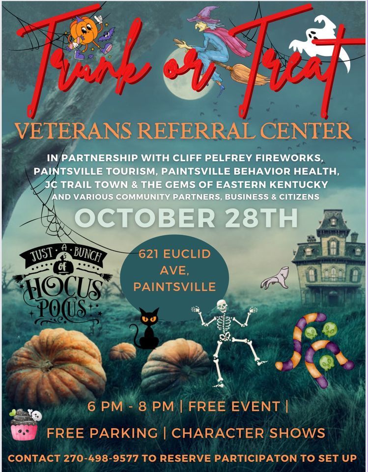3rd Annual Trunk or Treat Event , 621 Euclid Ave, Paintsville KY , 28