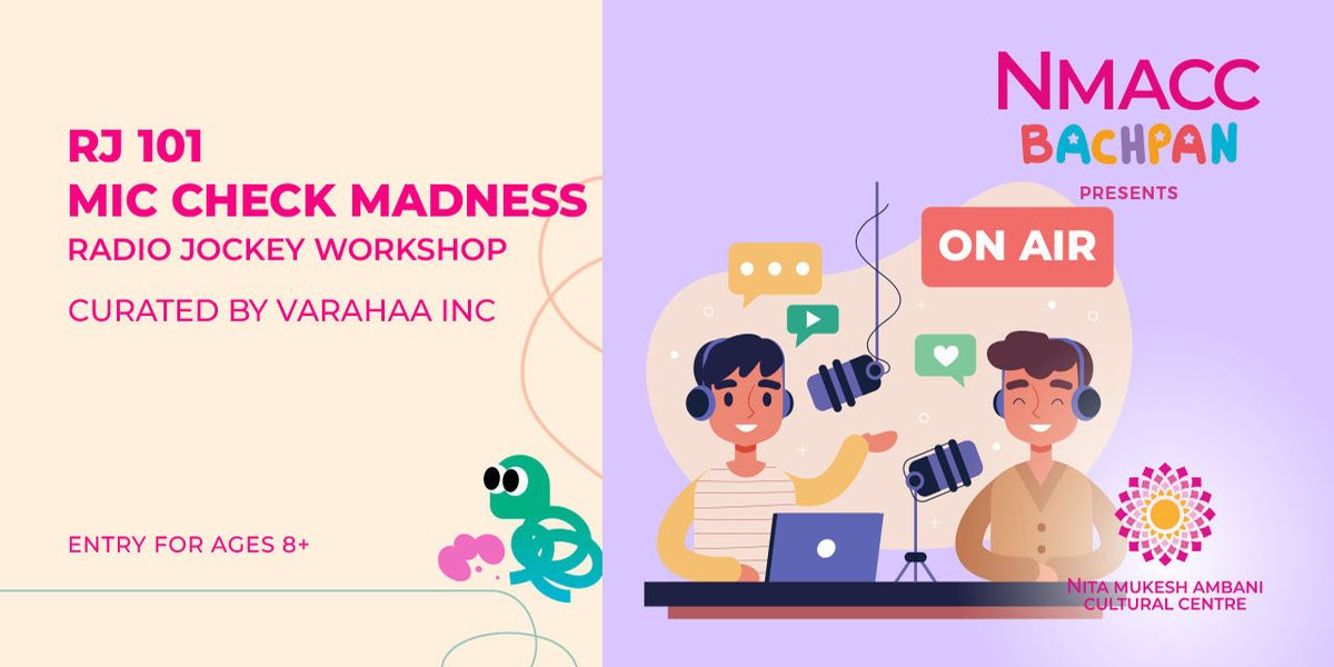 RJ 101 Mic Check Madness, 27 July | Event in Mumbai | AllEvents