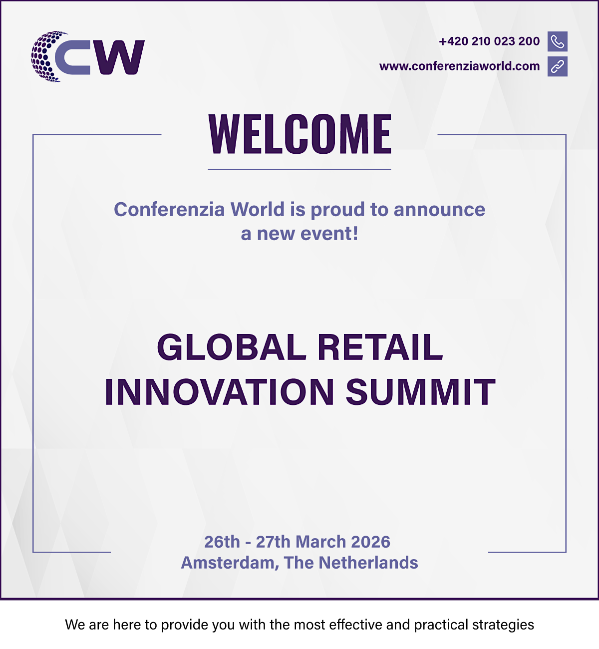 Global Retail Innovation Summit, 26 February | Event in Amsterdam | AllEvents