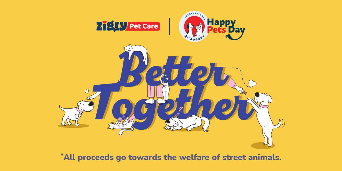 International Happy Pets Day by Zigly Pet Care