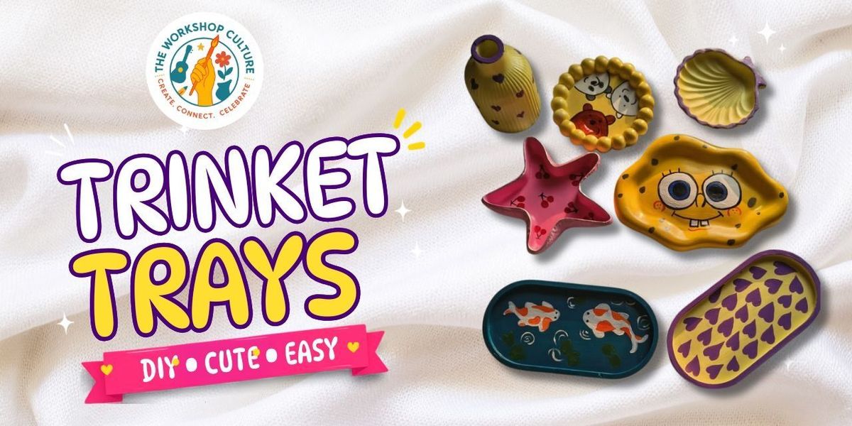 Clay Art - Trinket Tray/ Clay Magnets
