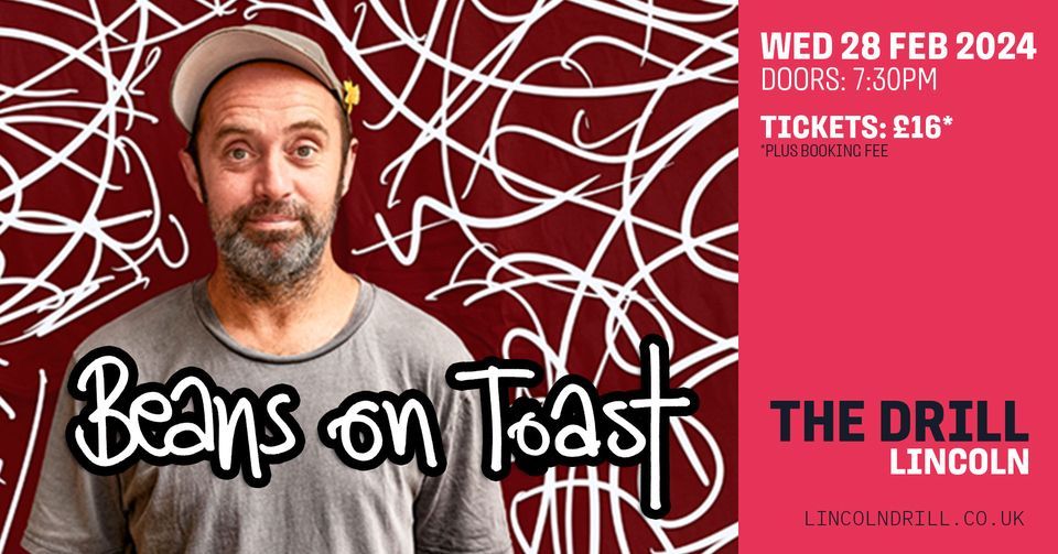 Beans on Toast, The Drill, Lincoln, February 28 2024 AllEvents.in