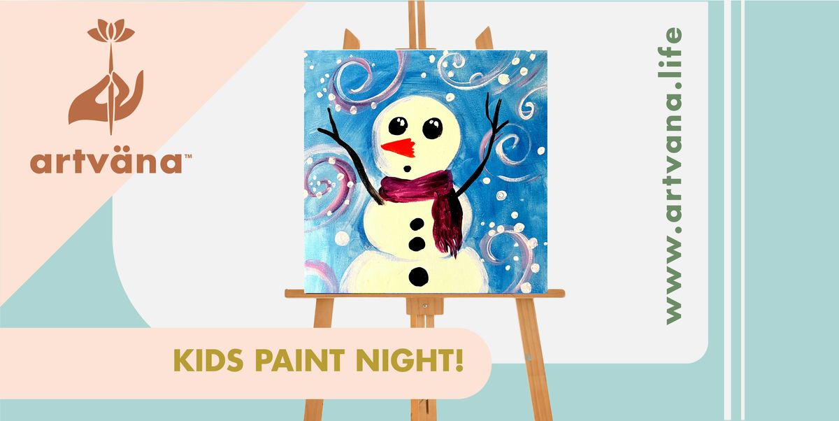 Artvana  Kids & Family Paint Class at Bertoglios Pizza, Yelm January 2026, 17 January | Event in Yelm