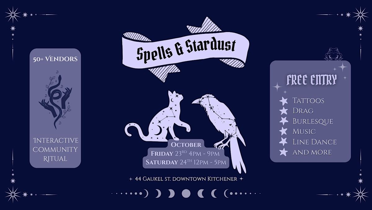 Spells & Stardust | Downtown Kitchener Witches Festivals and Market, 44 ...
