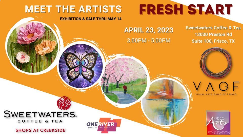 Meet the Artists, Sweetwaters Coffee & Tea Shops at Creekside, Frisco