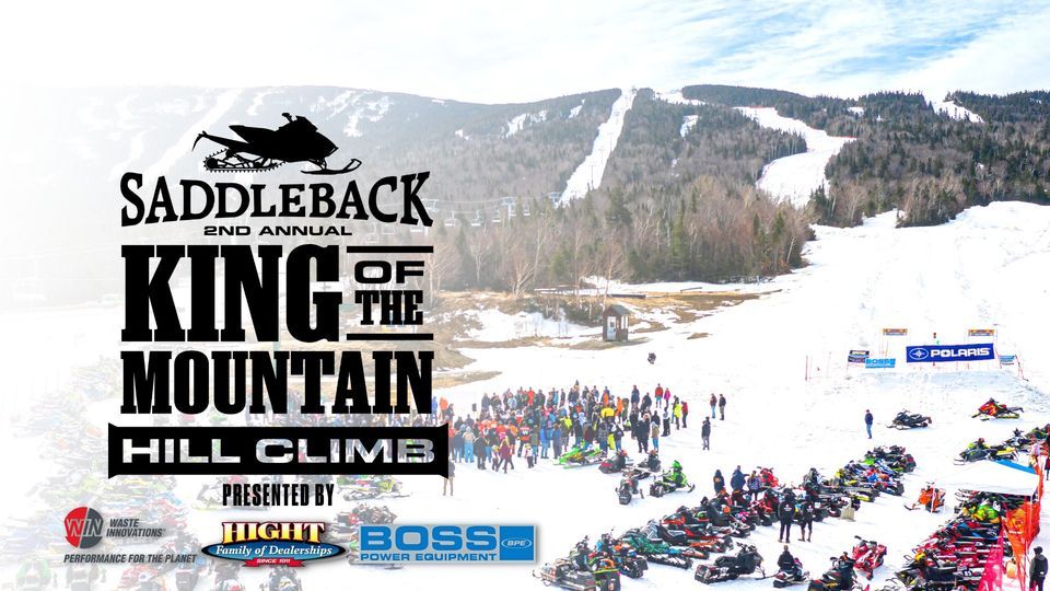 King Of The Mountain Snowmobile Hill Climb at Saddleback Mountain, 976