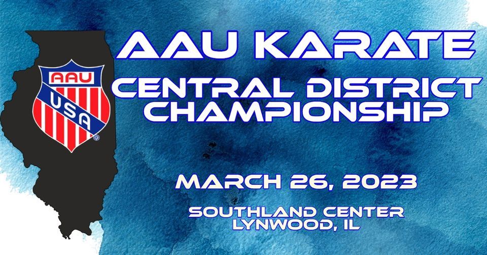 2025 AAU Karate Central District Championship , Ho chunk Sport Complex