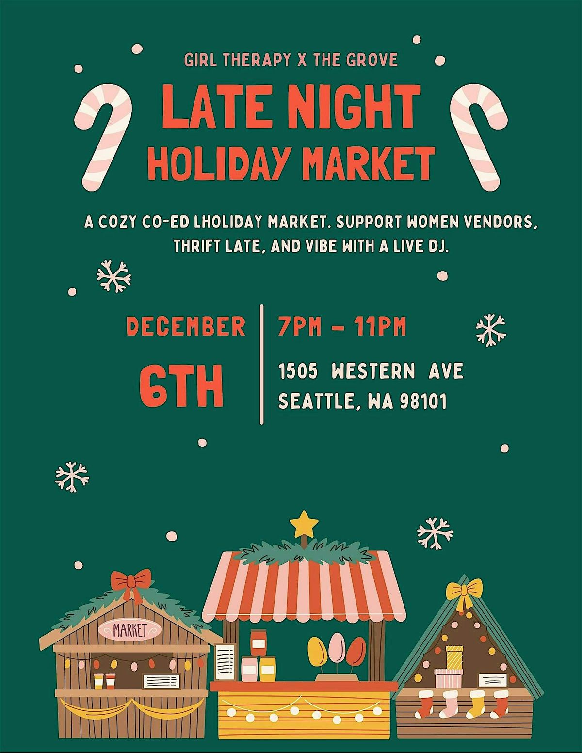 Late Night Holiday Market