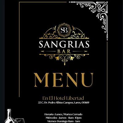 Sangrias bar PR