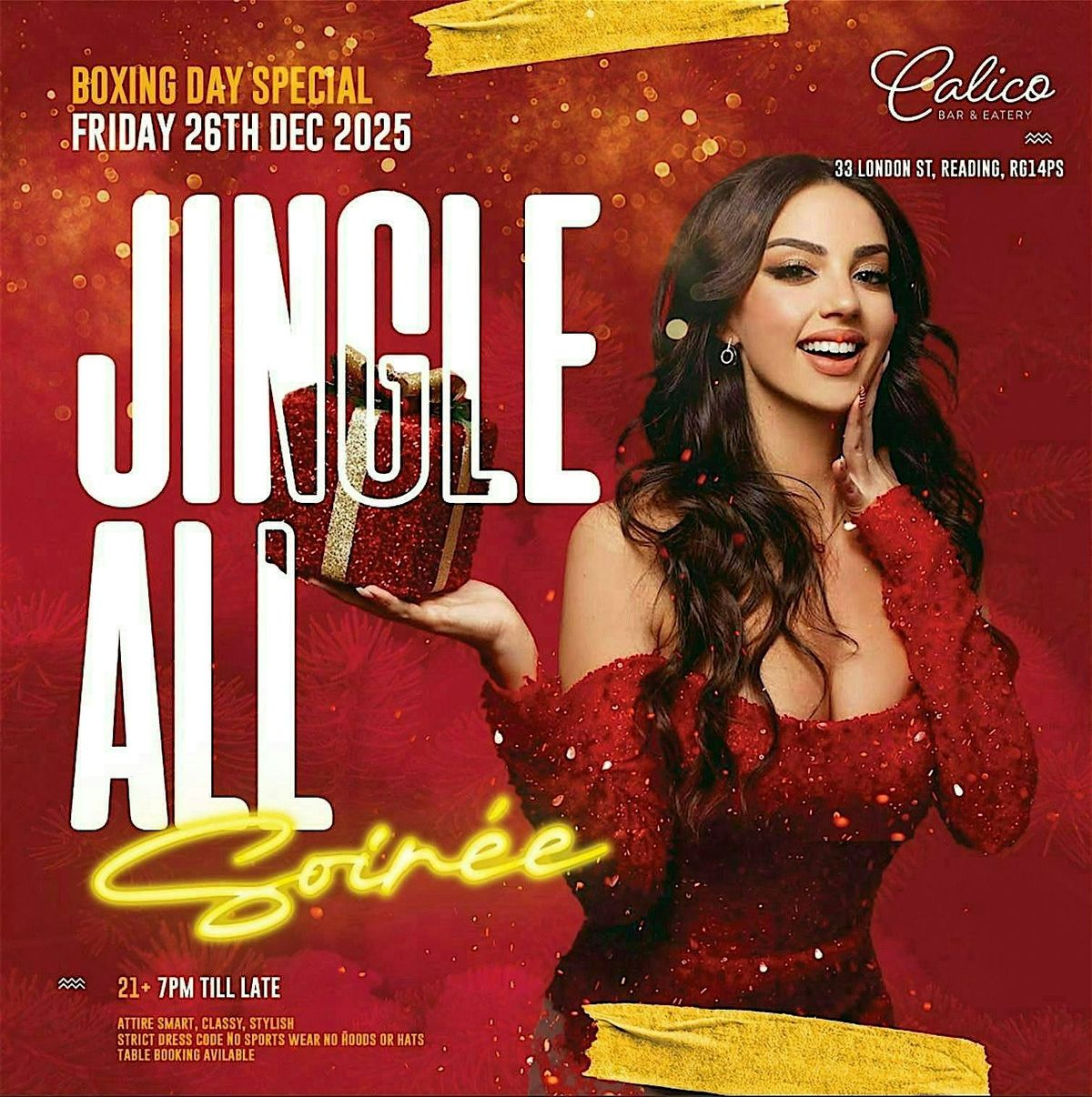 Jingle All Soiree, 26 December | Event in Reading | AllEvents