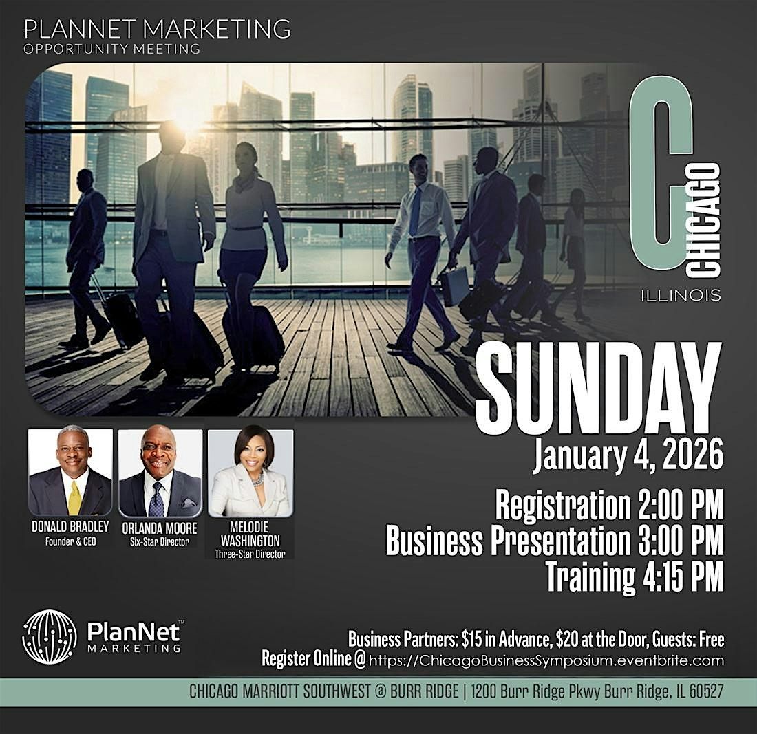 Copy of Chicago Business Symposium, 4 January | Event in Burr Ridge | AllEvents
