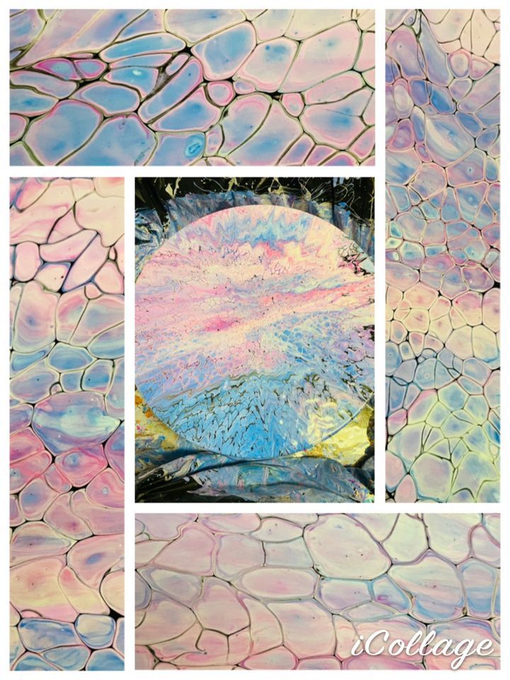 Paint Pouring Focus Circles, Singleton, New South Wales