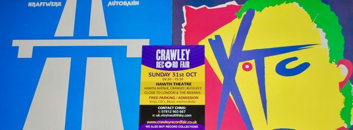Crawley Record Fair The Hawth Crawley October 31 2021 Allevents In London Record Fair Soho 2022