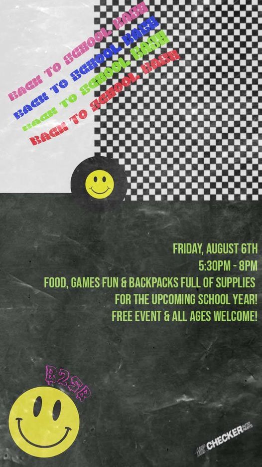 Back To School Bash 2235 Seaboard Ave Venice Fl 34293 5231 United States August 6 2021 Allevents In Venice Fl Calendar Of Events 2022