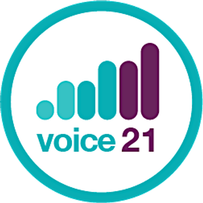 Voice 21 logo