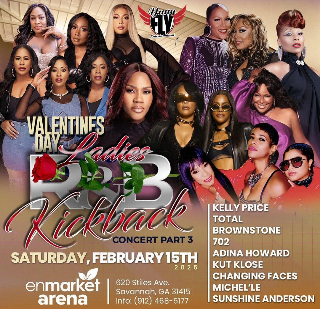 Ladies R&B Kickback Concert: Part 3 - Kelly Price  Brownstone  702  Adina Howard  Kut Klose & Changing Faces, 4 July