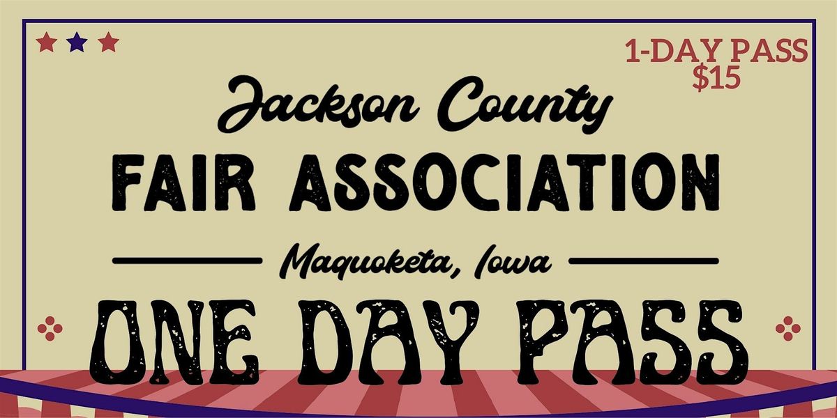 Jackson County Iowa One Day Pass 2026, 29 July | Event in Maquoketa | AllEvents