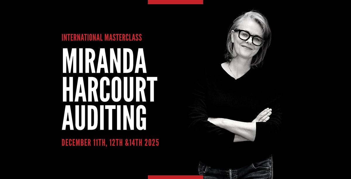 Miranda Harcourt International Masterclass, 11 December | Event in Caulfield | AllEvents